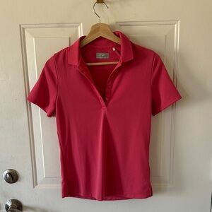 Callaway Women's Vibrant Pink Button Down Shirt